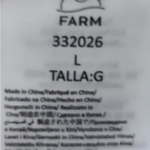 Farm Rio Off White Mary’s Titles Lenzig Mini Dress - Picture 4 of 5